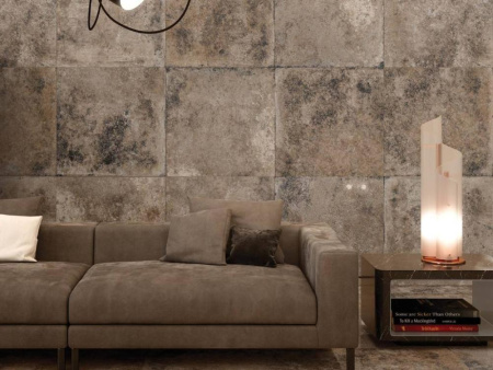 Керамогранит Detroit Metal Grey 60x120 от RAK Ceramics (ОАЭ)