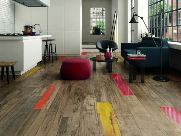 Керамогранит DOLPHIN OAK RETT. под заказ 20x170 от ABK Ceramiche (Италия)