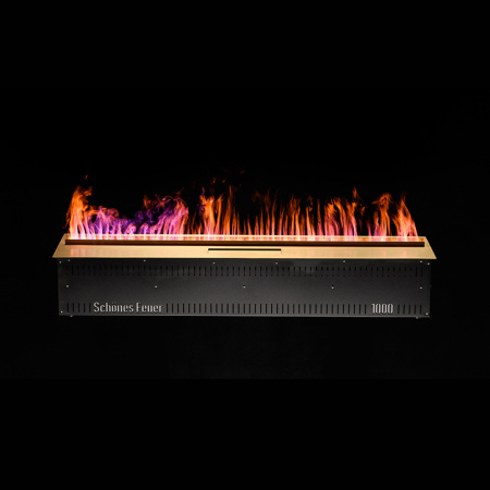 Электрический очаг Schones Feuer 3D FireLine 1000 Латунь