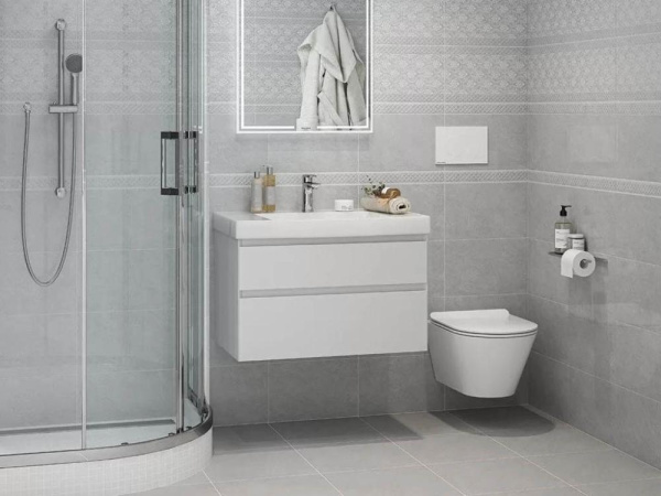 Керамогранит Мотиво серый светлый матовый (SG173700N) 40.2x40.2 от Kerama Marazzi (Россия)