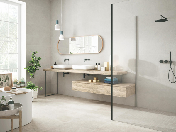 Фронтальная ступень Clunia Recto Antislip Arena 33x120 от Durstone (Испания)