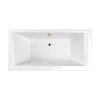 Ванна WHITECROSS Savia Duo 170x80 "RELAX" (золото)