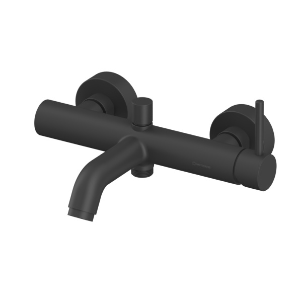 Смеситель для ванны WHITECROSS Y Y1230BL (черный мат)