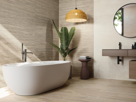 Настенная плитка MALMO ROBLE 45x120 от Grespania (Испания)