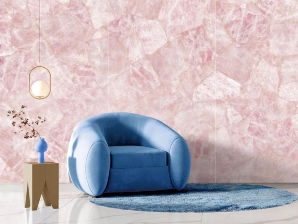 Керамогранит Rosa Crystal Polished (6 мм) (MN668CP321606) 160x320 от Moreroom (Китай)
