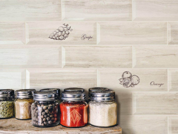 Декор Decor Fruit Creta Orange 10x30 от Monopole (Испания)