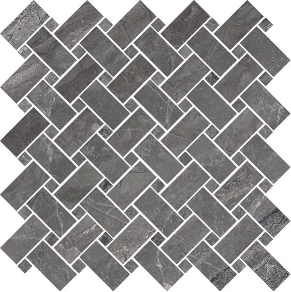 Мозаика SUPREME Mosaico Kadi Charcoal Lev (78080) 30x30 от Cerdomus (Италия)