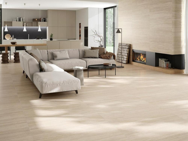Керамогранит TRAVERTINE NAVONA MATT. RECT. (G011013) 59.5x119.2 от ITT Ceramic (Испания)