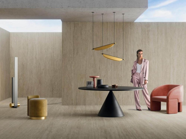 Керамогранит Marvel Travertine Pearl Diamond (AF9U) 60x60 от Atlas Concorde (Италия)