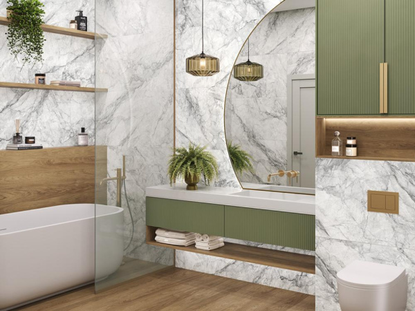 Керамогранит Nordik матовый карвинг (8080NOD15M) 60x60 от LCM (Индия)