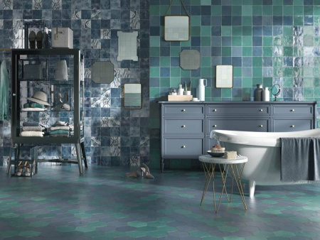 Настенная плитка Souk Aqua 13x13 от APE Ceramica (Испания)