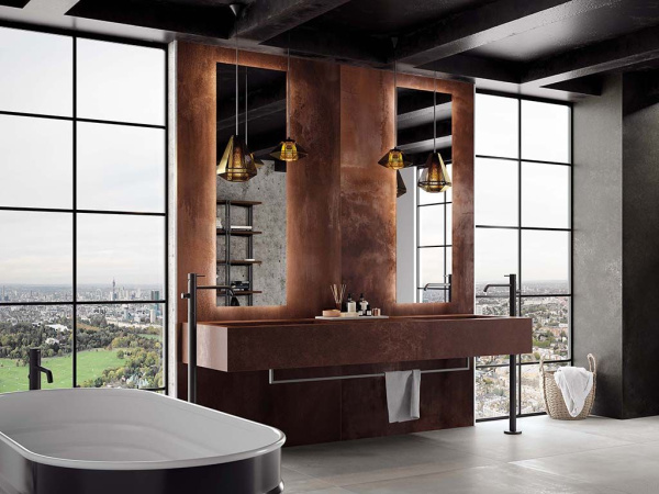 Настенная плитка Blaze Iron (A4SB) 50x120 от Atlas Concorde (Италия)