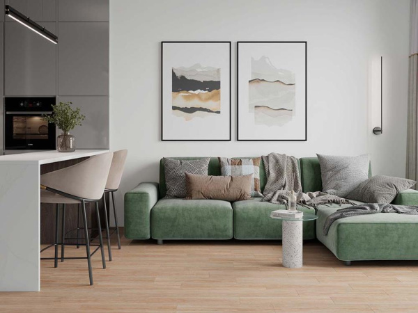 Керамогранит Verona серый 15.1 15.1x60 от Ceradim (Индия)