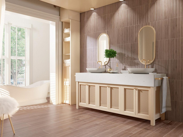 Настенная плитка TRIPOLI MATE SNOW (матовая) Rect. 40x120 от Pamesa (Испания)