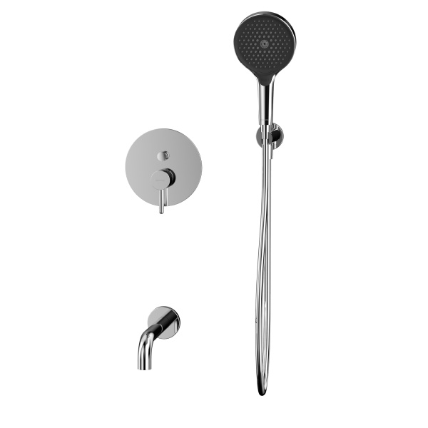 Система для ванны скрытого монтажа WHITECROSS Y YSET06TOPCR (хром)