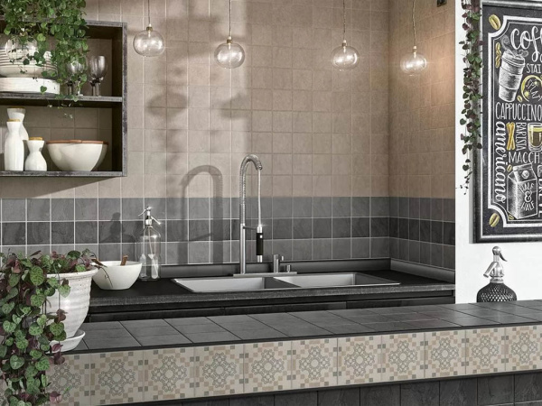 Напольная плитка Дегре 1298 беж. (полотно из 12 частей 9.9х9.9) 29.8x39.8 от Kerama Marazzi (Россия)