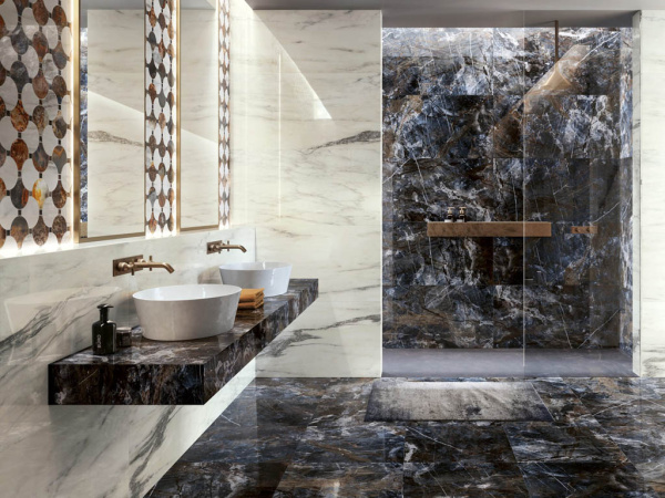 Мозаика SERENADE MOSAICO CIRCLE BLUE 29x29 от Naxos Ceramica (Италия)