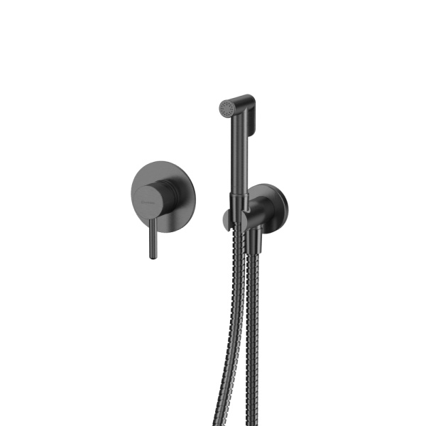 Система для биде скрытого монтажа WHITECROSS Y SYSYBI1GM (оружейная сталь)