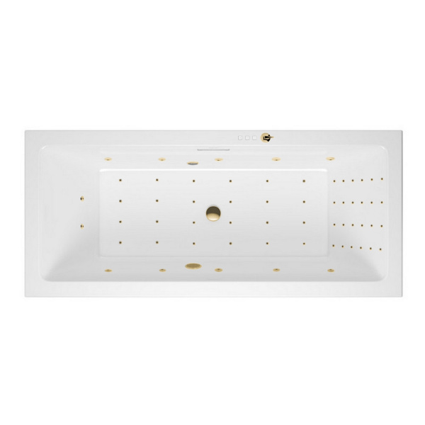 Ванна EXCELLENT Heaven Slim 180x80 "NANO" (золото)