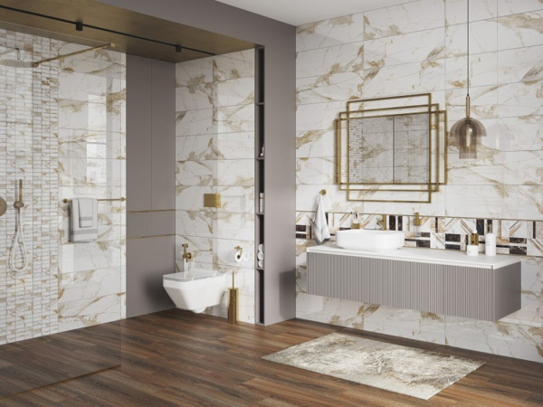 Мозаика Wild chic белый (16678) 30x30 от Mei (Германия)