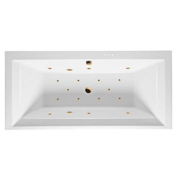 Ванна EXCELLENT Crown Grand 190x90 "RELAX" (золото)