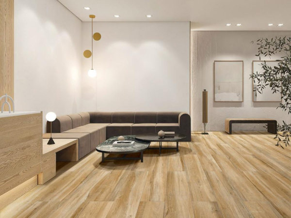 Керамогранит DRIFT Wood Bianco Carving 20x120 от ITC (Индия)