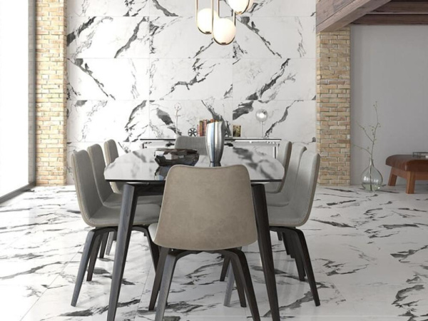 Керамогранит PANDA MARBLE WHITE POL REC GL POR TL (P19707.6) 60x120 от Yurtbay (Турция)