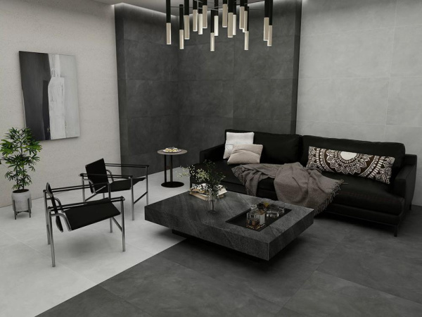 Керамогранит Cemento Ivory Carving 60x120 от Duna (Казахстан)