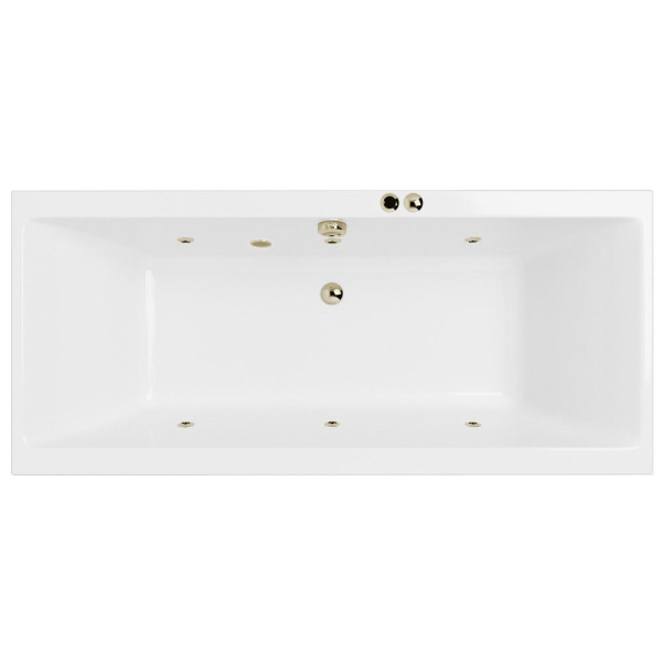 Ванна EXCELLENT Pryzmat 200x90 "SOFT" (бронза)