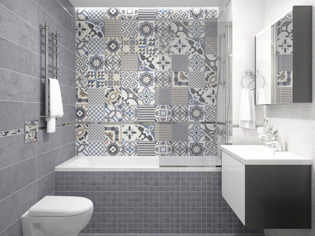 Бордюр Rock белый 6x60 от Laparet