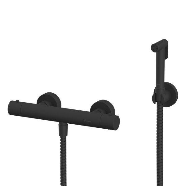 Система для биде наружного монтажа WHITECROSS Y SYSYBI3BL (черный мат)