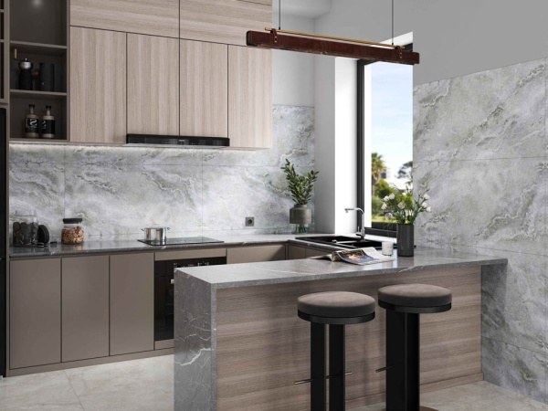 Керамогранит Onice Crema Carving карвинг (O4453C) 60x120 от Buono (Индия)