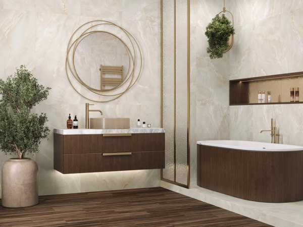 Керамогранит Onyx Breez Gray sugar-эффект (60120ONB15) 60x120 от Delacora (Россия)