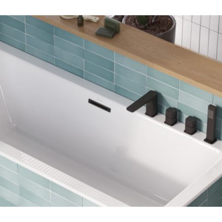 Слив-перелив EXCELLENT Heaven ARIN.FLOW.BL (черный мат)