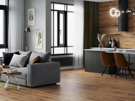 Керамогранит Latina Grey серый Матовый Структурный 20x120 от Laparet