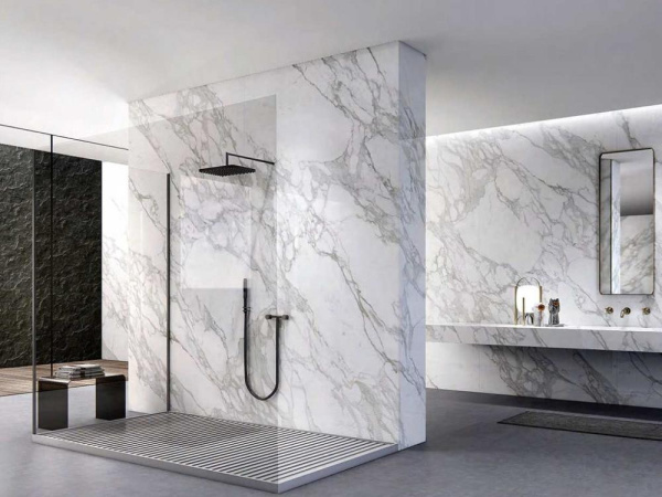 Керамогранит Bulgari White Italy Matt (12 мм) (MN076AY321612) 160x320 от Moreroom (Китай)