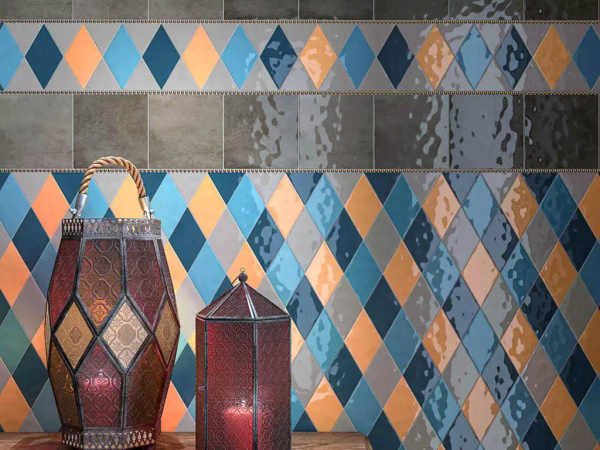 Декор Риад бежевый глянцевый (KMD2SRB003BN) 13.5x7.8x0.9 от Kerama Marazzi (Россия)