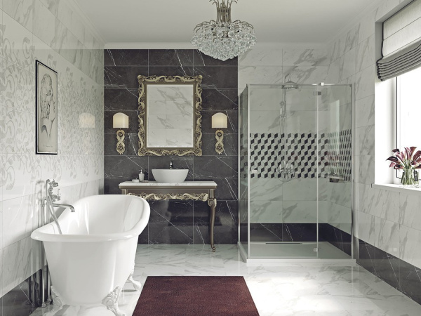 Вставка Royal Stone мозаика многоцветный (A-RS2L451\G) 28x27 от Cersanit (Россия)