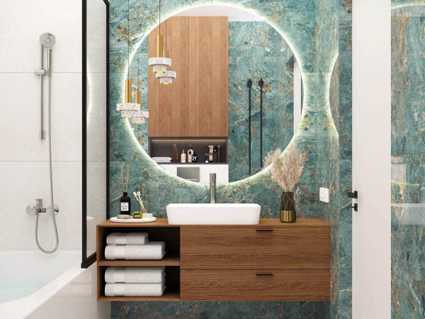 Керамогранит Maestro Aqua Зеленый Полированный 60x120 от Laparet