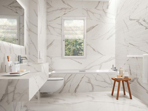 Керамогранит ROMA GOLD CALACATTA DELICATO BRILL (fPZT) 120x120 от FAP Ceramiche (Италия)