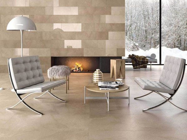 Керамогранит SENSI STATUARIO WHITE SABLE 30_120 30x120 от ABK Ceramiche (Италия)