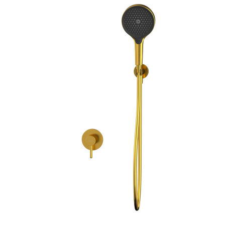 Система для душа скрытого монтажа WHITECROSS Y YSET02TOPGLB (брашированное золото)