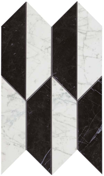 Мозаика керамогранит Marvel Half Hex Cold Lapp. (AMMS) 33x48.3 от Atlas Concorde (Италия)