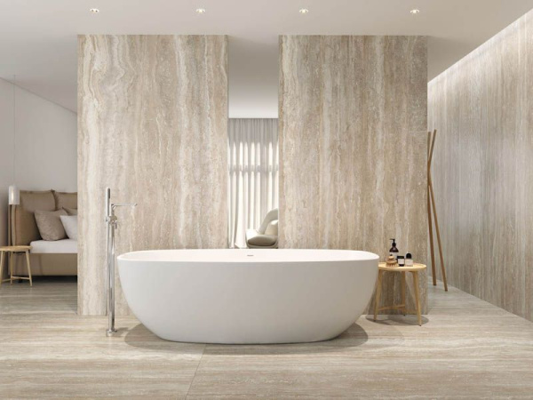 Керамогранит Cream Chamber Pulido 120x240 от Baldocer (Испания)