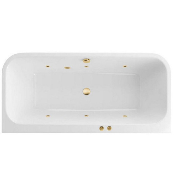 Ванна EXCELLENT Arana 180x85 "SOFT" (золото)