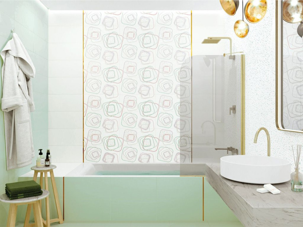 Настенная плитка Candy Terrazzo WT9CAN00 24.9x50x8.5 от New Trend (Россия)