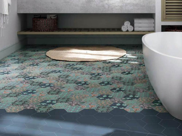 Керамогранит GOOD VIBES GREEN (HEX.) (CV75928) 15x15 от Cevica (Испания)