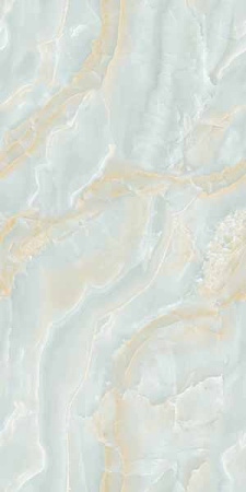 Керамогранит Onyx Miraculous голубой Полированный 60x120 от Ceradim (Индия)