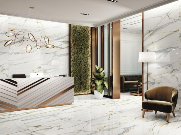 Керамогранит CALACATTA BORGHINI MATT RECT. 60x60 от APE Ceramica (Испания)