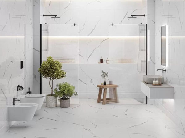 Керамогранит Монте Тиберио серый лаппатированный обрезной (SG597202R) 119.5x238.5x1.1 от Kerama Marazzi (Россия)